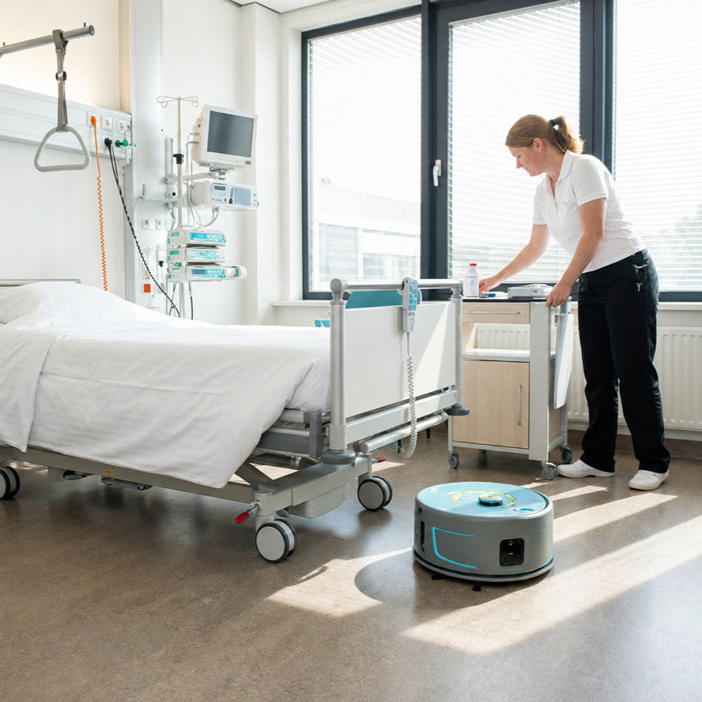 Co-botic 1900 in hospital